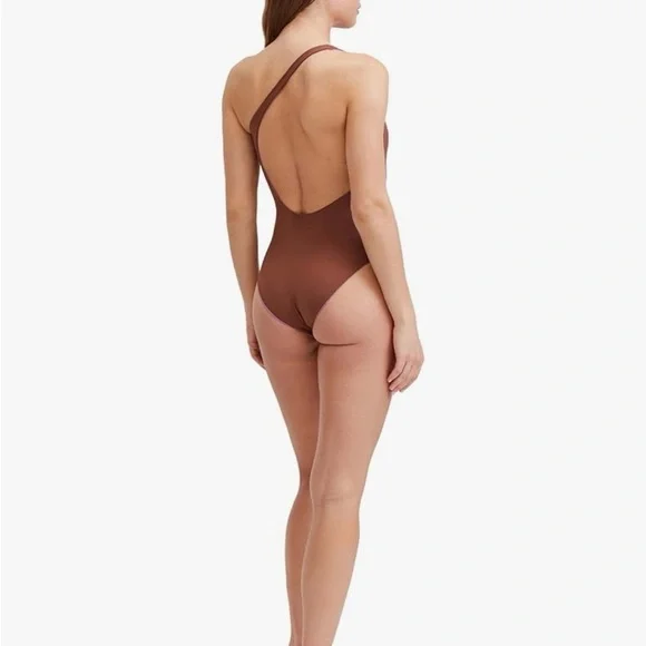 Gottex Au Natural solid reversible one piece swimsuit - Picture 4 of 10